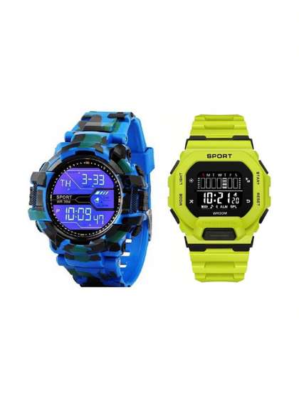 Brostin Boys Dial
                      & Straps Digital Multi Function Watch
                      B20462N2051