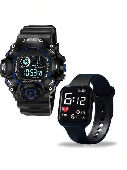 Brostin Boys Dial &
                    Straps Digital Multi Function Watch B20462N2028