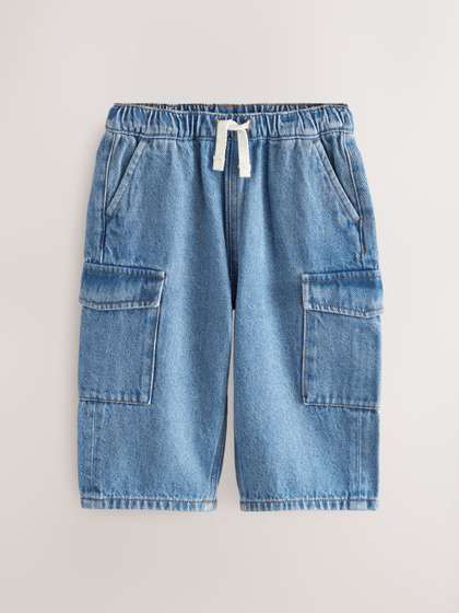 NEXT Boys Regular Fit
                    Mid-Rise Light Fade Pure Cotton Jeans