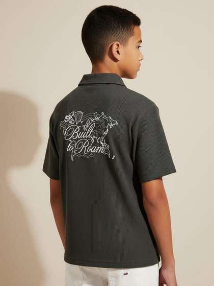 Zuzuberry Boys Relaxed
                    Casual Shirt