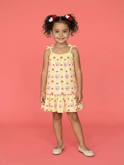 Nauti Nati Print
                      A-Line Dress