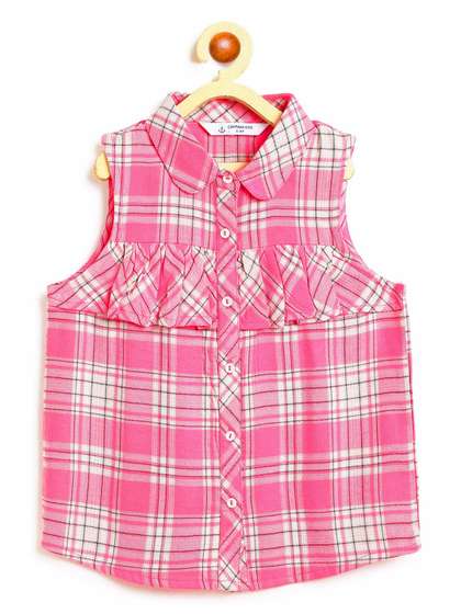 Campana Girls Cotton
                    Tops