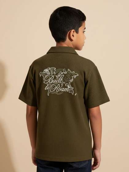 Zuzuberry Boys Relaxed
                    Casual Shirt