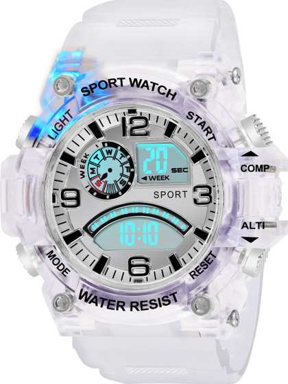 Brostin Boys Dial &
                    Straps Analogue and Digital Multi Function Watch
                    B20462N2029