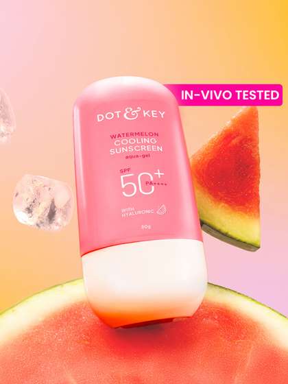 DOT &
                          KEYWatermelon Cooling Sunscreen, In-Vivo
                          Tested SPF 50+ PA++++, With Hyaluronic -80g