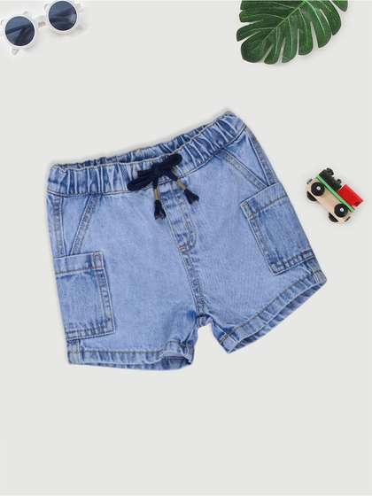 Pantaloons Baby Boys
                      Denim Denim Shorts