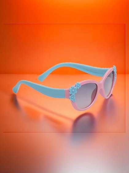 RICH CLUB Girls Grey
                      Lens & Pink Fashion with Sunglasses