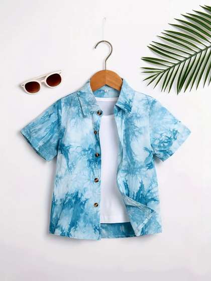 BAESD Boys Printed
                    Casual Shirt