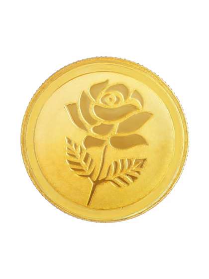 Malabar Gold &
                        Diamonds 22KT 916 Purity Rose Gold Coin - 1 g