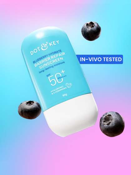DOT & KEY
                        Blueberry Hydrate Barrier Repair Sunscreen
                        In-Vivo Tested SPF 50+ PA++++ - 80g
