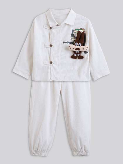 Hopscotch Boys Printed
                      Shirt with Trousers