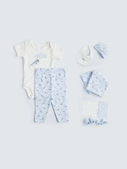 Juniors by Babyshop Boys
                    Pack of 12 Pure Cotton Baby Apparel Gift Set