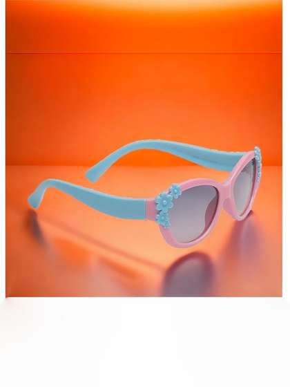 RICH CLUB Girls Grey
                    Lens & Pink Other Sunglasses with
