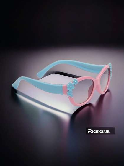 RICH CLUB Girls Grey
                    Lens & Pink Other Sunglasses with