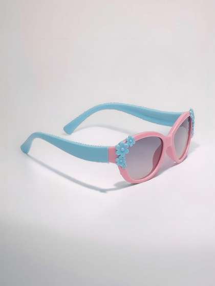 RICH CLUB Girls Grey
                    Lens & Pink Butterfly Sunglasses