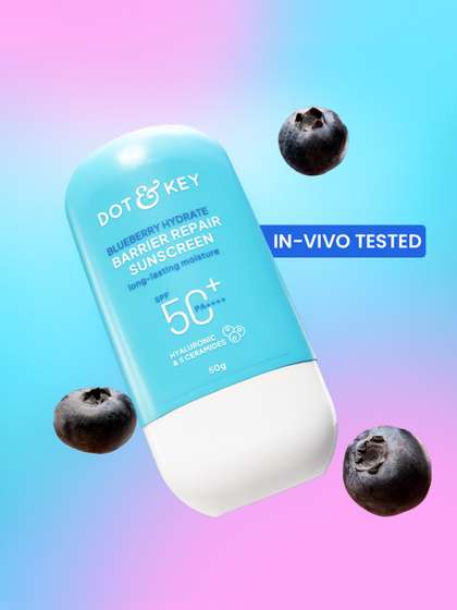 DOT & KEY
                        Blueberry Hydrate Barrier Repair Sunscreen
                        In-Vivo Tested SPF 50+ PA++++ - 50g