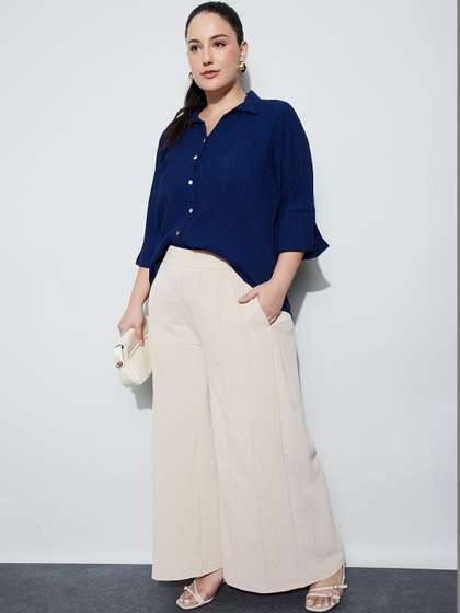 Nexus by Lifestyle
                          Plus Size Women Casual Shirt