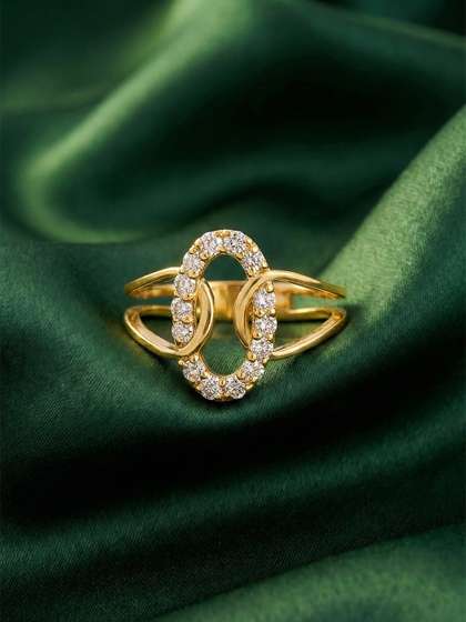 MAEJOY Interlinked
                        Lab grown diamond 92.5 Sterling Silver 18KT
                        Rhodium plated ring