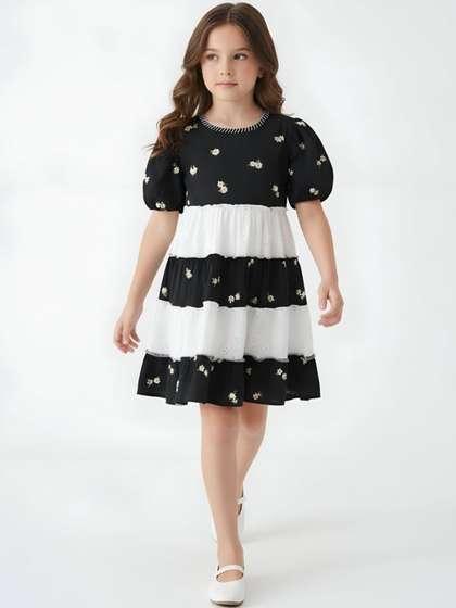 Sangria Girls Cotton
                    Dresses