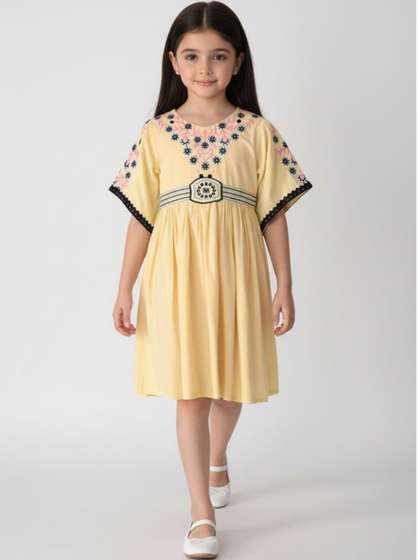 Sangria Girls Cotton
                    Dresses
