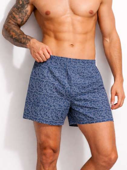 Mast & Harbour
                        Printed Pure Cotton Boxers