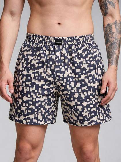 Mast & Harbour
                        Printed Pure Cotton Boxers