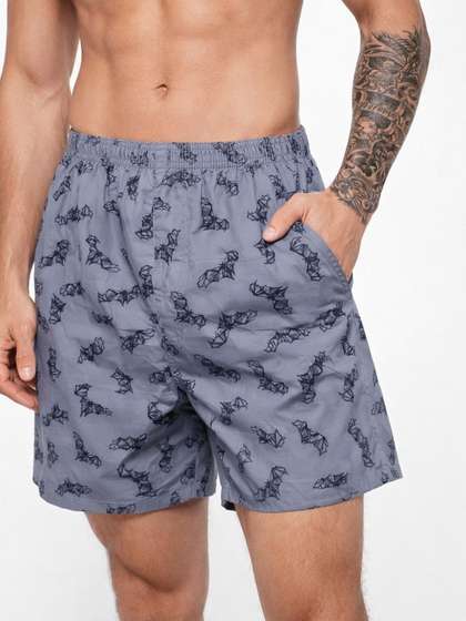 Mast & Harbour
                          Printed Pure Cotton Boxers