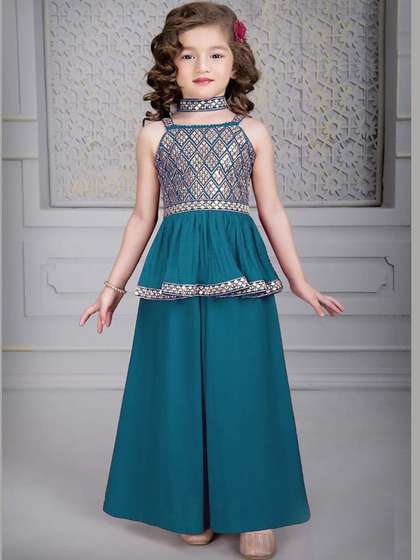 BAESD Kids-Girls Tiered
                    Top with Palazzos