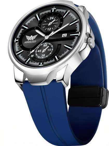 Abrexo Dial &
                      Straps Analogue Date Aperture Watch Abx8971