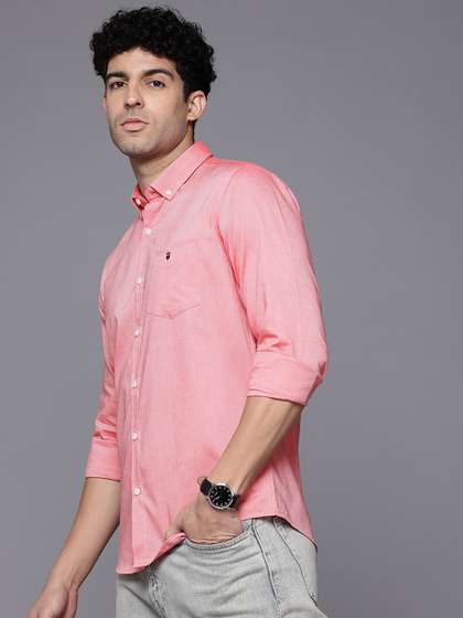 Louis Philippe Sport
                        Slim Fit Pure Cotton Casual Shirt