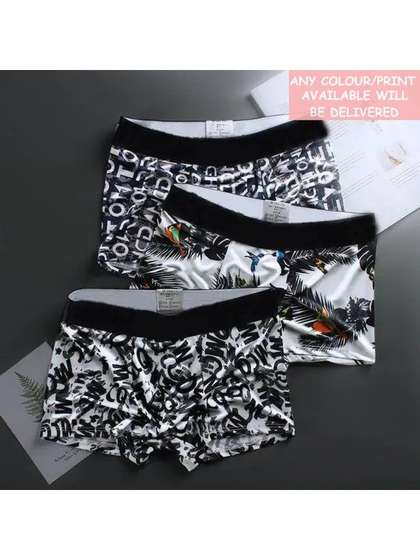 CAVENDERS Boys Pack of 3
                    Printed Assorted Boxer-Style Briefs