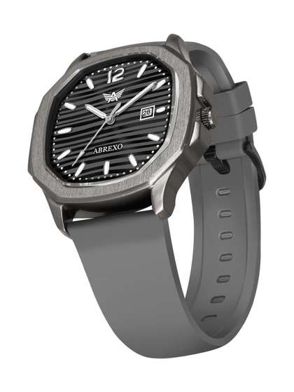 Abrexo Dial & Straps
                    Analogue Date Aperture Watch Abx8975