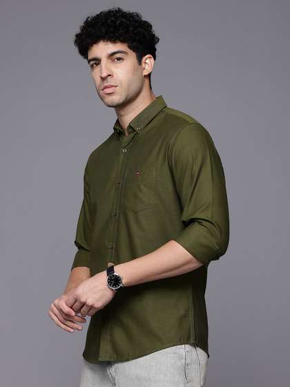 Louis Philippe Sport
                        Slim Fit Pure Cotton Casual Shirt