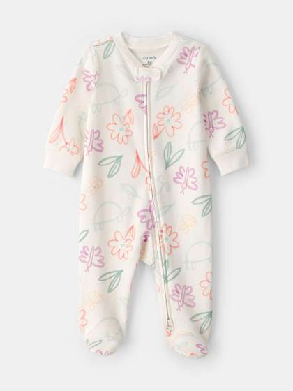 Carter's Girls Printed
                    Sleepsuit