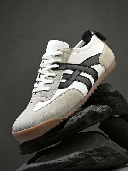 The Roadster
                          Lifestyle Co Men Round Toe Sneakers Casual
                          Shoes
