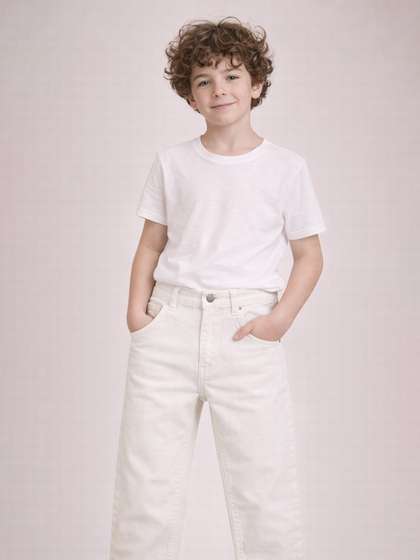 Gini and Jony Boys
                    Straight Fit Mid-Rise Jeans