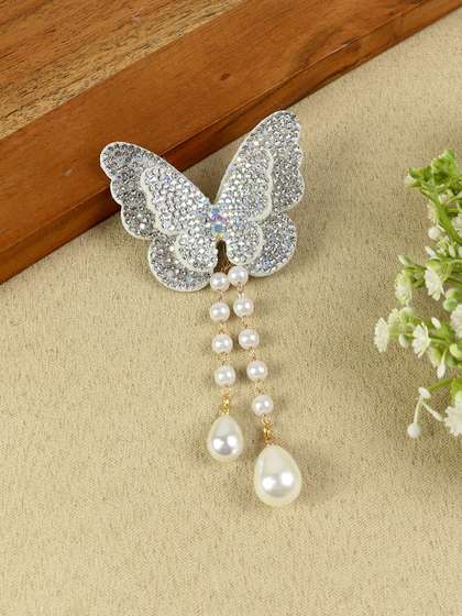 Asthetika Kids Girls
                    Embellished Alligator Hair Clip