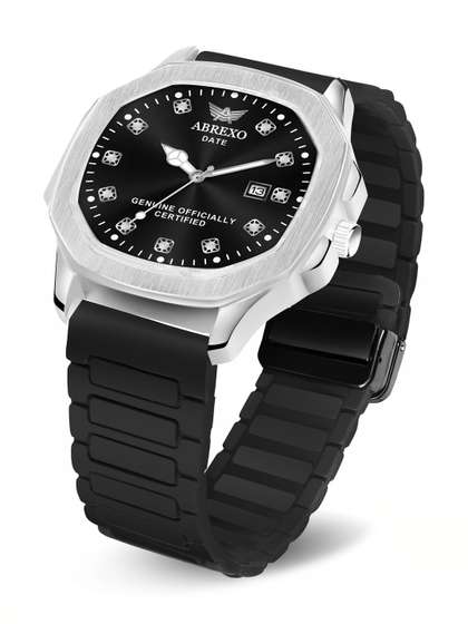 Abrexo Boys Dial &
                      Straps Analogue Date Aperture Watch Abx2413