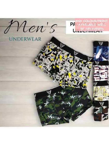 CAVENDERS Boys Pack of 3
                    Printed Assorted Boxer-Style Briefs