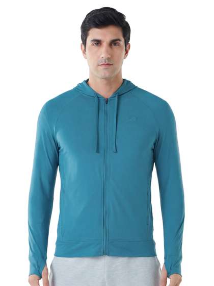 BOLDFIT Men Hooded
                        Lightweight Outdoor UV Protection Sporty Jacket
