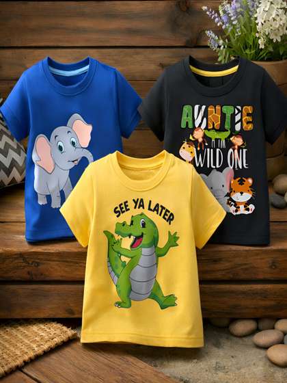 PY PINKYOU Boys Cotton
                    Tshirts