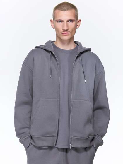 H&M Loose Fit
                      Zip-Through Hoodie