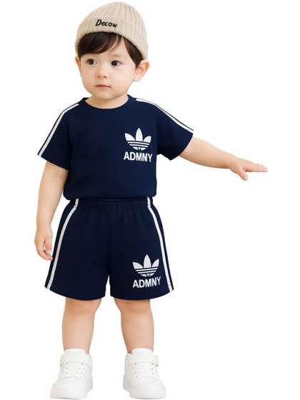 Kiditude Unisex Kids
                    Printed T-shirt with Shorts