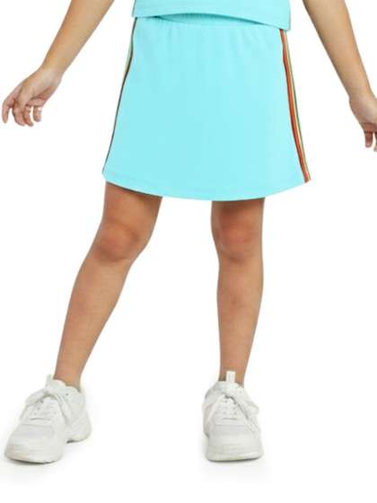 You Got Plan B Striped
                    Cotton Above Knee Flared Skirts