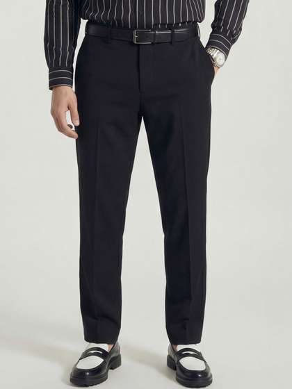 HIGHLANDER Men
                          Slim Fit Easy Wash Trousers