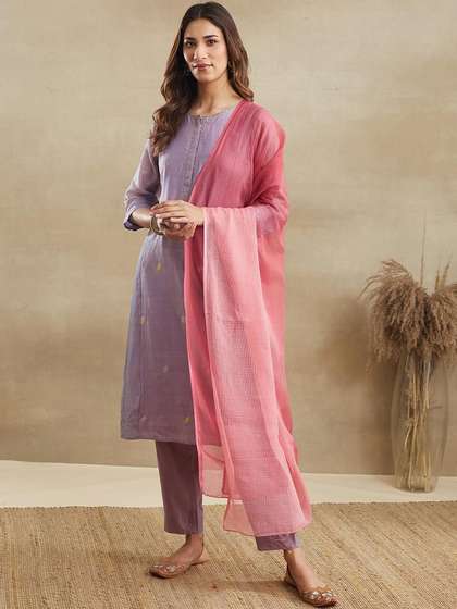 Fabindia Dyed
                          Cotton Silk Tie and Dye Dupatta