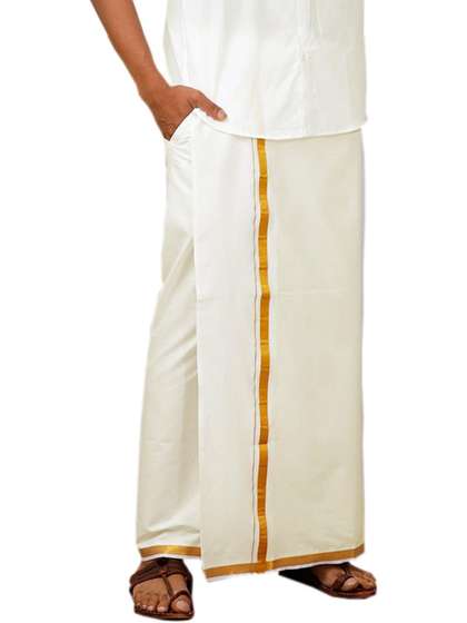 Ramraj Men Cotton
                        Dhoti Dhotis