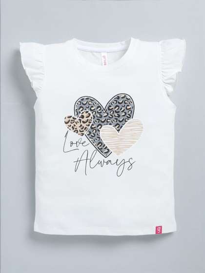 Ginie Girls Pure Cotton
                    Tops