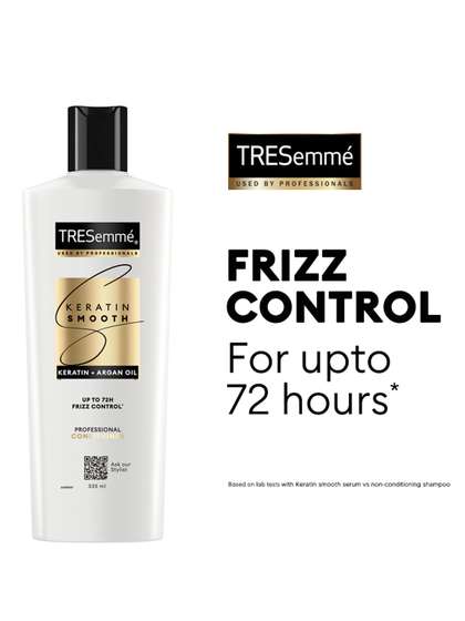 TRESemme Keratin
                        Smooth Conditioner with Keratin & Argan Oil
                        for Straight Hair - 335 ml