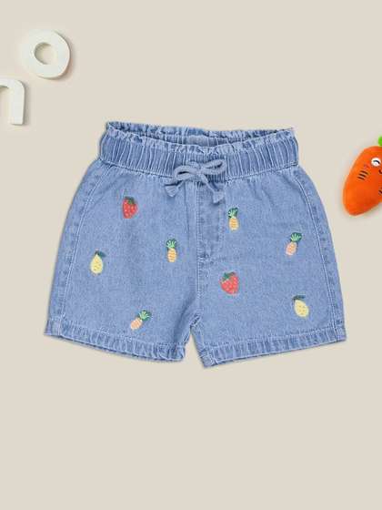 Pantaloons Baby Girls
                    Conversational Printed Shorts